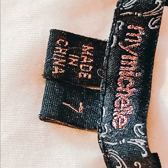 My Michelle Off-White Girls Beaded Party Dress sz 7 - Picture 2 of 5